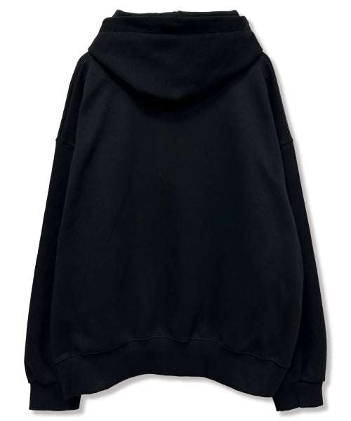 GOTHIC LOGO HOODIE - 2 COLORS BLACK