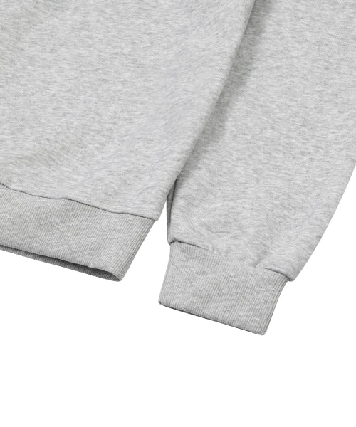 TEE LOGO SHOULDER SWEATSHIRT - 2 COLORS BLACK