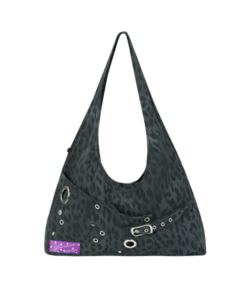 LAYOUT BAG (LEOPARD CHARCOAL) - 2 COLORS CHARCOAL