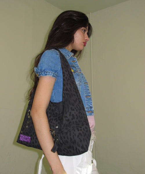 LAYOUT BAG (LEOPARD BEIGE) - 2 COLORS CHARCOAL