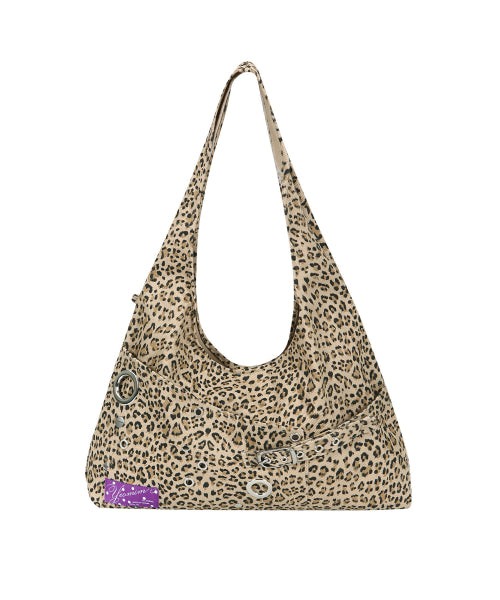 LAYOUT BAG (LEOPARD CHARCOAL) - 2 COLORS BEIGE