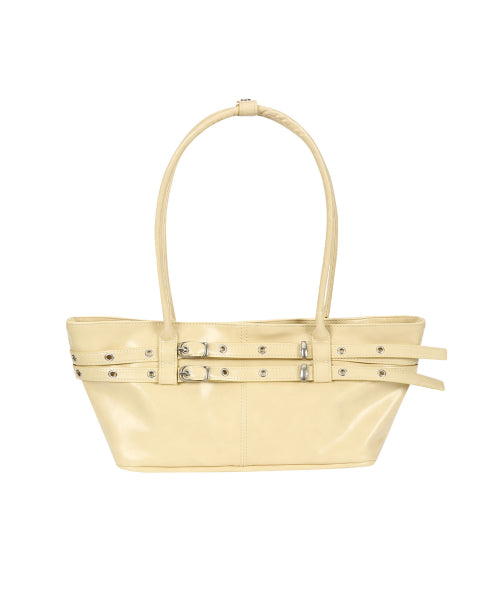MINI BELTED BOAT BAG (OYSTER) - 5 COLORS LEMON