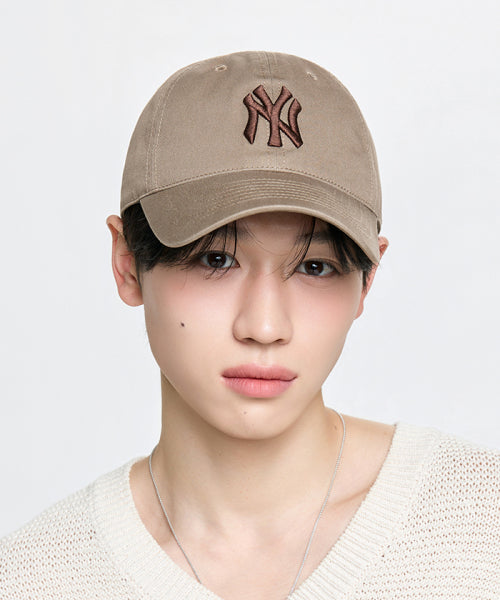 ACE UNSTRUCTURED BALL CAP LA #KARINA同款! - 9 COLORS BEIGE