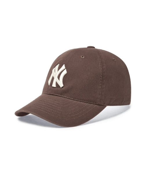 ACE UNSTRUCTURED BALL CAP NY #KARINA同款! - 9 COLORS BROWN