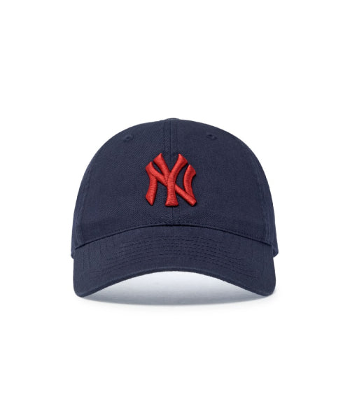 ACE UNSTRUCTURED BALL CAP NY #KARINA同款! - 9 COLORS NAVY