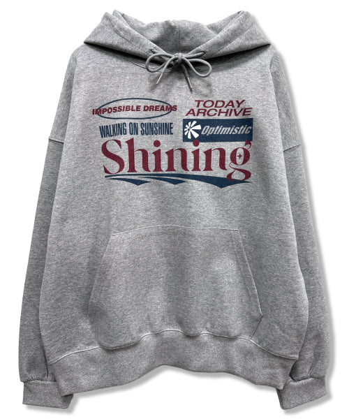 GRAPHIC HOODIE - 3 COLORS GREY
