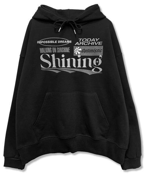 GRAPHIC HOODIE - 3 COLORS BLACK