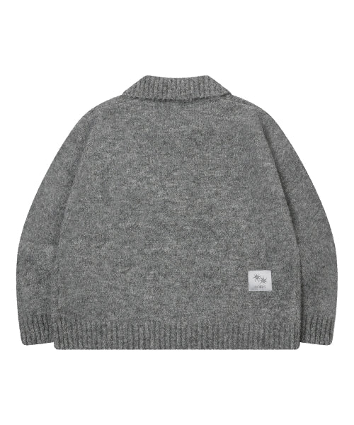 COLLAR KNIT - 3 COLORS BLACK