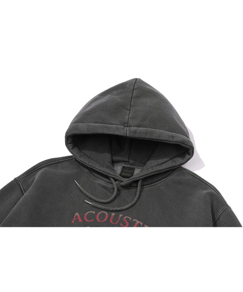CAT PIGMENT HOODIE - 2 COLORS BLACK