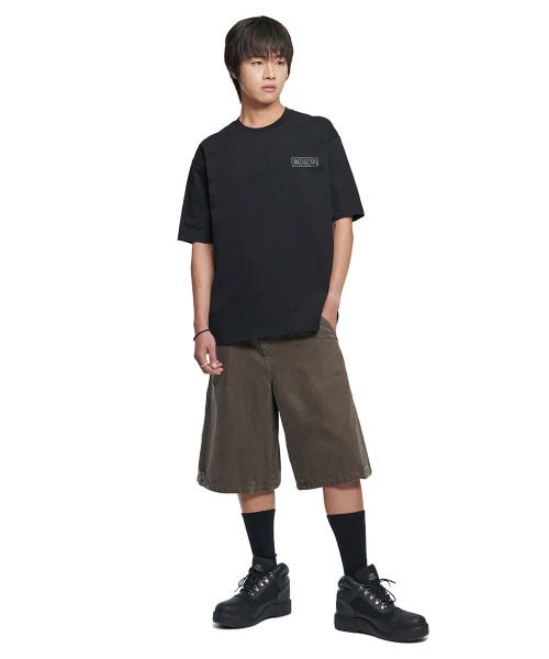 無規則 ORBIT CROSS T-SHIRT - BLACK - 2 COLORS