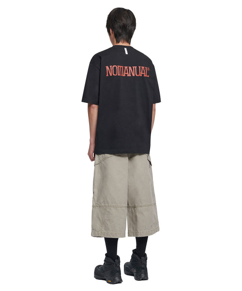 TWO FACE LOGO T-SHIRT - BLACK - 2 COLORS