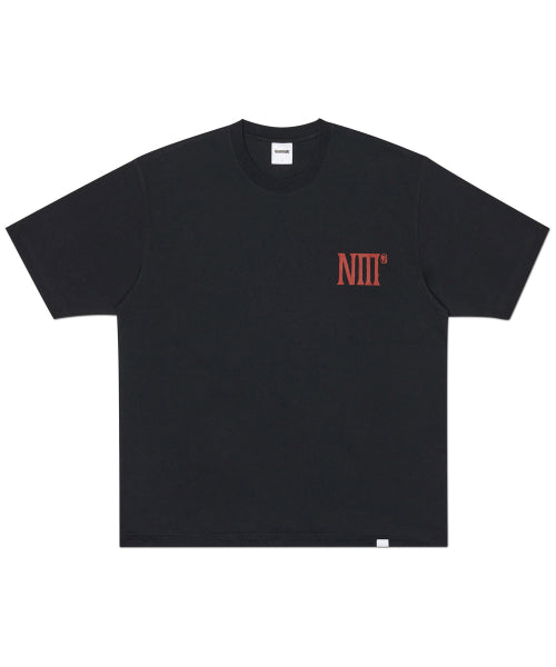TWO FACE LOGO T-SHIRT - BLACK - 2 COLORS
