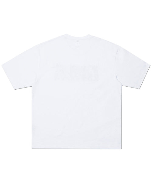 PAISLEY APPLIQUE T-SHIRT - WHITE - 2 COLORS