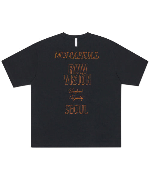 N.I T-SHIRT - BLACK - 3 COLORS