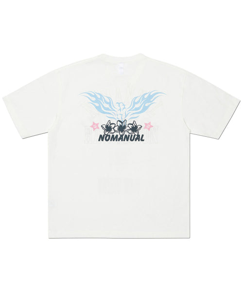 G.P PRINTED T-SHIRT - VINTAGE WHITE - 2 COLORS