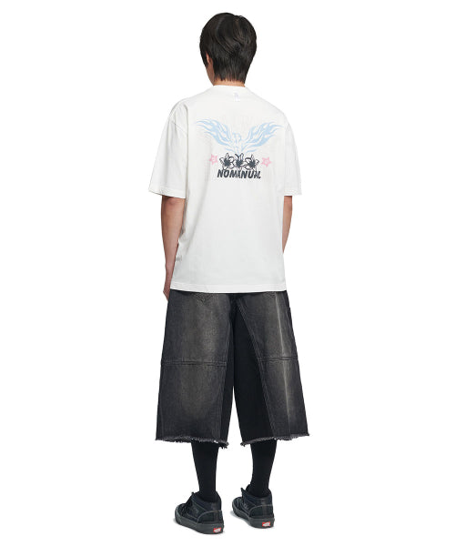 G.P PRINTED T-SHIRT - VINTAGE WHITE - 2 COLORS