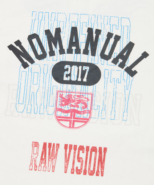 G.P PRINTED T-SHIRT - VINTAGE WHITE - 2 COLORS