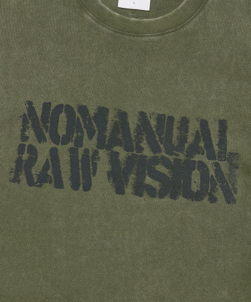 RAWMARK T-SHIRT - WASHED KHAKI - 2 COLORS