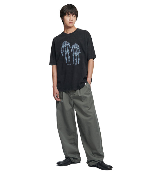 METAL F.S T-SHIRT - WASHED BLACK - 2 COLORS
