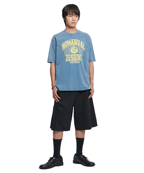 LAYERED ARCH GRAPHIC T-SHIRT - WASHED NAVY - 3 COLORS