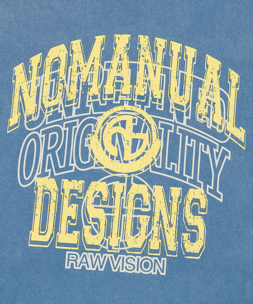 LAYERED ARCH GRAPHIC T-SHIRT - WASHED NAVY - 3 COLORS