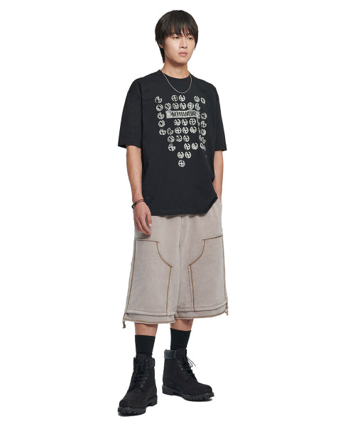 SYMBOL EVOLUTION GRAPHIC T-SHIRT - BLACK - 2 COLORS