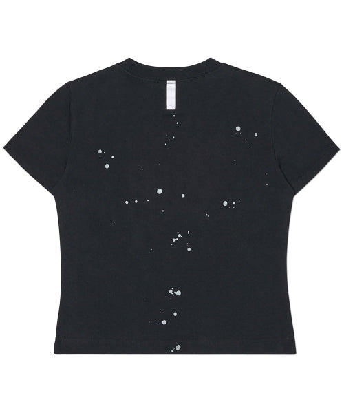 NM PAINTED T-SHIRT - BLACK - 2 COLORS