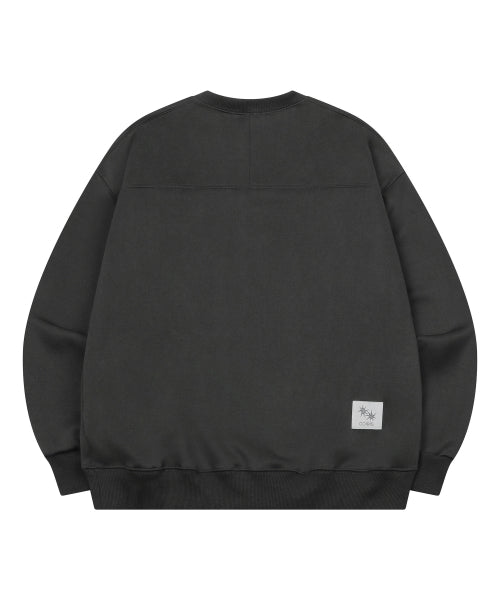 SMALL LOGO SWEATSHIRT - 2 COLORS CHARCOAL