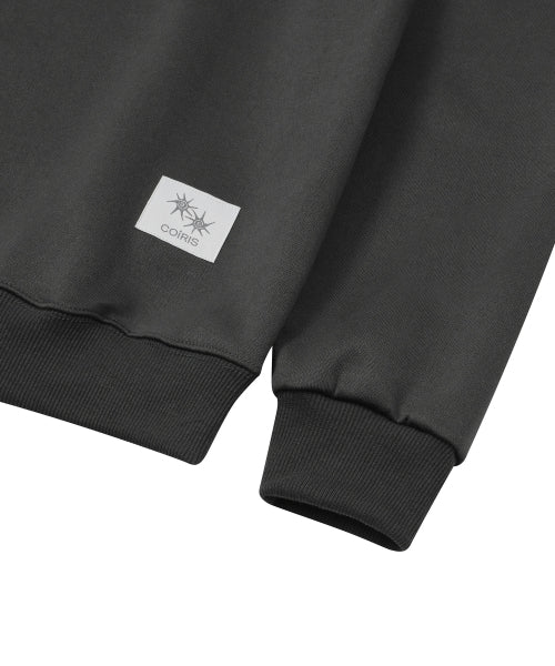 SMALL LOGO SWEATSHIRT - 2 COLORS CHARCOAL
