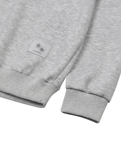 SMALL LOGO SWEATSHIRT - 2 COLORS CHARCOAL