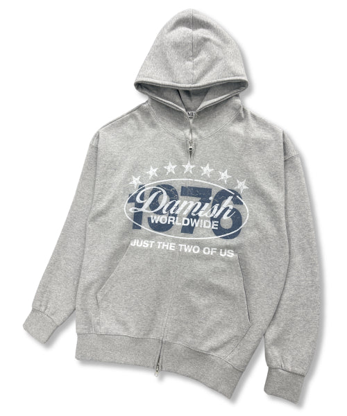 1976 TEE HOODIE - 3 COLORS GREY