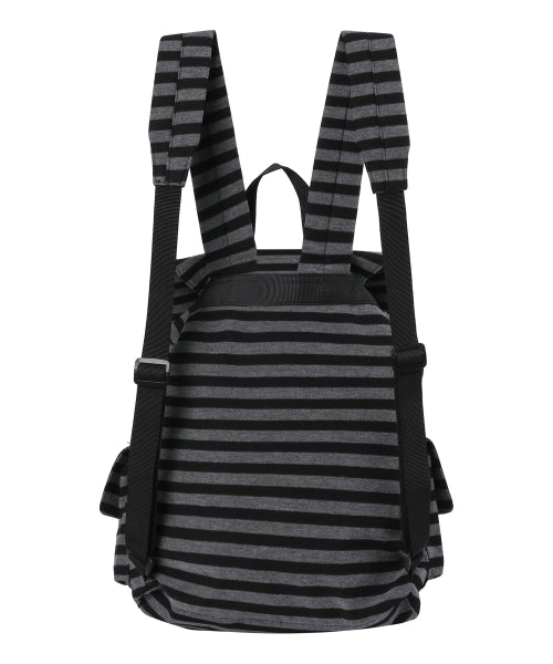 STRIPE BACKPACK CHARCOAL