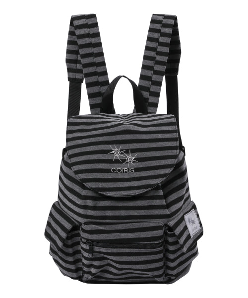 STRIPE BACKPACK CHARCOAL