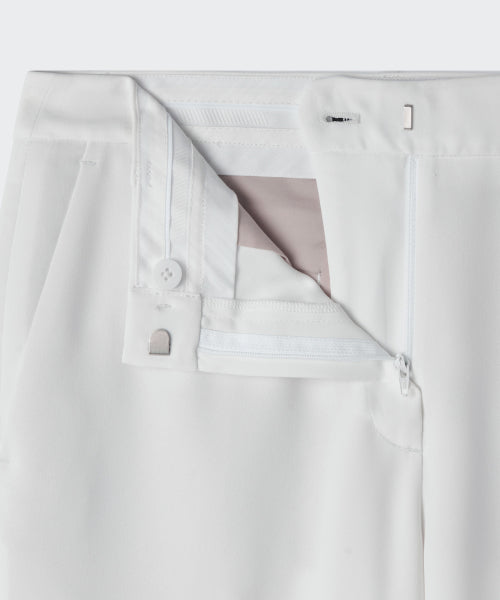 FLUID LOW WAIST WIDE SLACKS - 3 COLORS IVORY