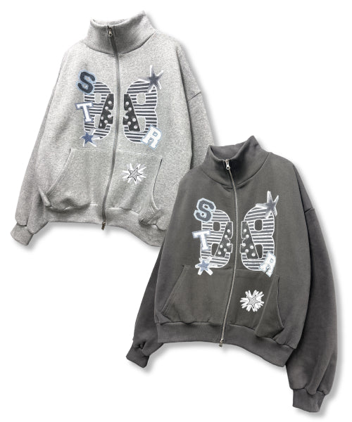 STRIPE STAR GREY