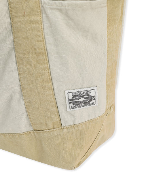TOTE - 2 COLORS BEIGE