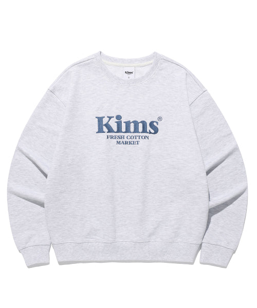 KIMS BAM LOGO SWEATSHIRT - 5 COLORS GREY