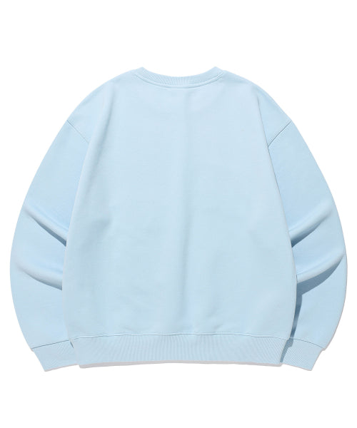 MESSY ALPHA APP SWEATSHIRT - 6 COLORS BLUE