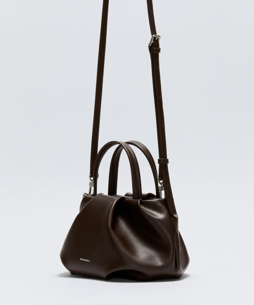 PUFF MINI TOTE CROSSBODY BAG - 4 COLORS BLACK