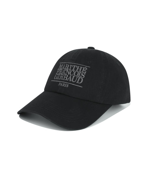 CLASSIC LOGO COVERED CAP - 5 COLORS BLACK