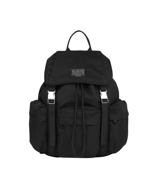 CLASSIC LOGO METAL BUCKLE BACKPACK black
