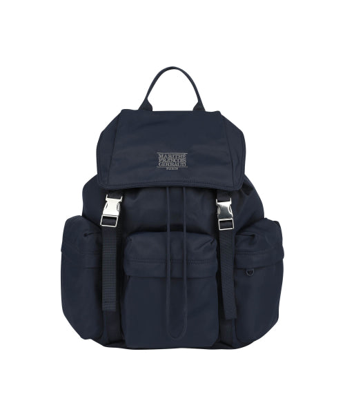 CLASSIC LOGO METAL BUCKLE BACKPACK navy