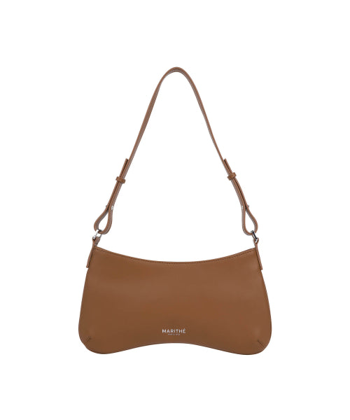 REGULAR LOGO MINI PEANUT BAG brown