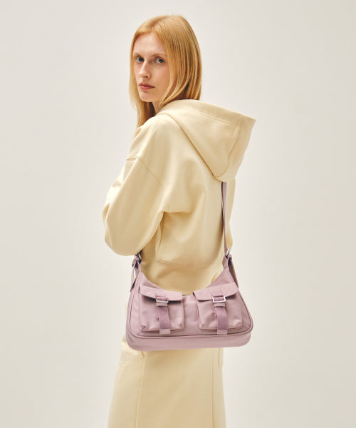 REGULAR LOGO 2WAY HOBO BAG pink
