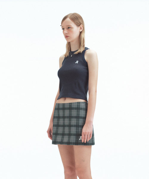 WAFFLE SLEEVELESS - 5 COLORS NAVY