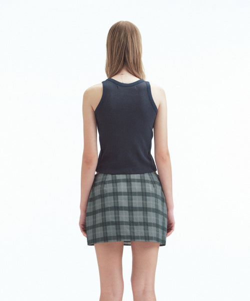 WAFFLE SLEEVELESS - 5 COLORS NAVY