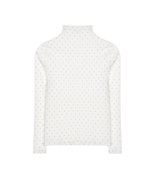 HIGH NECK SLIM TOP #徐睿知同款! - 11 COLORS WHITE