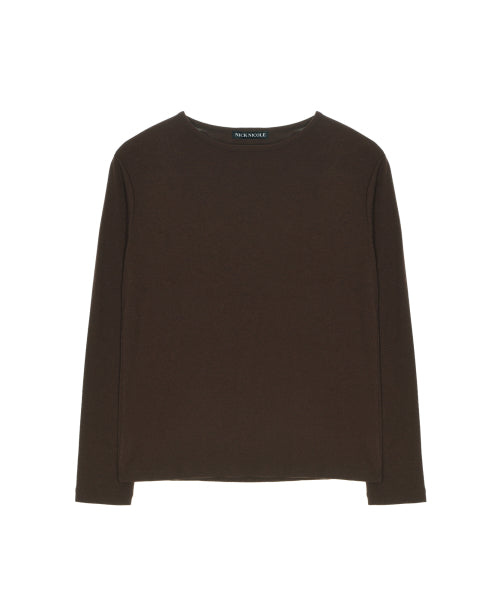 ESSENTIAL ROUND TOP #徐睿知同款! - 6 COLORS BROWN