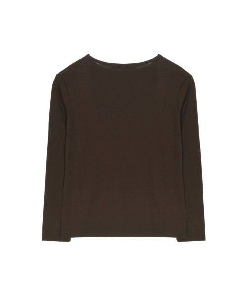 ESSENTIAL ROUND TOP #徐睿知同款! - 6 COLORS BROWN