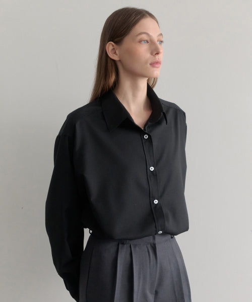 THE OFFICE SHIRT - 7 COLORS BLACK